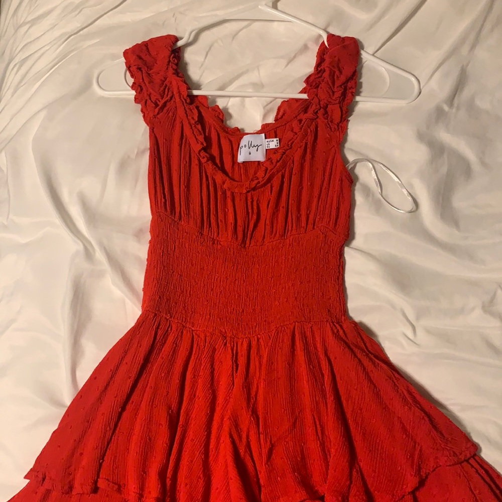 Princess Polly Red Love Galore Romper
